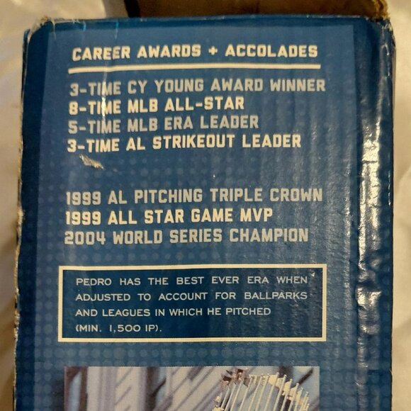 NIB Pedro Martinez 1999 All Star Game 15th Anniversary Bobble Head - Picture 5 of 6